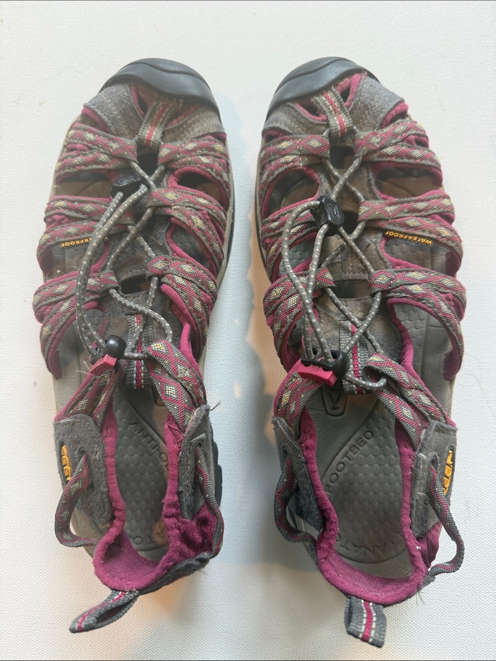 Keen Women's Gray and Pink Outdoor Sandals